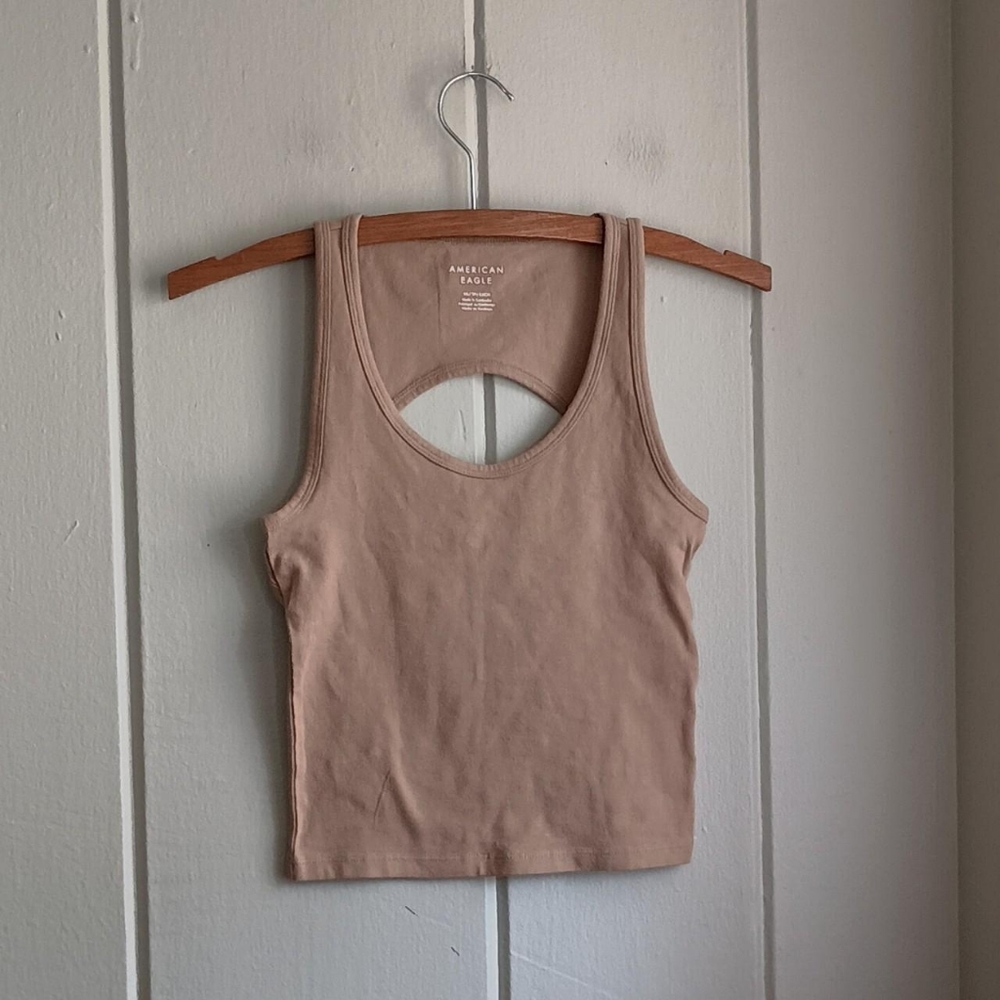 American Eagle Tan Tank Top